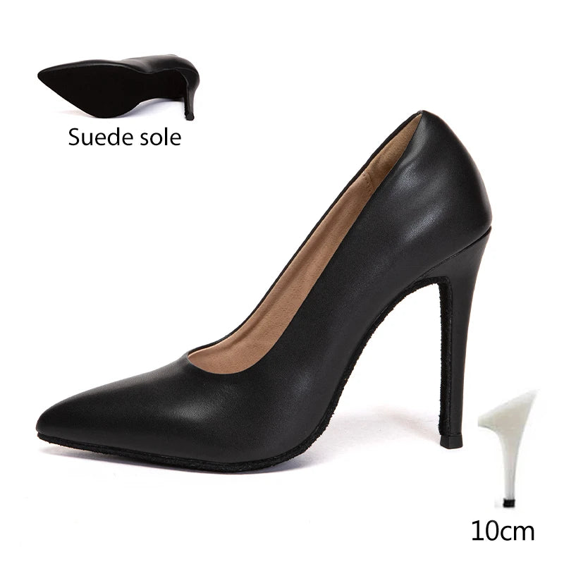 Harmony Black - Stiletto Pumps
