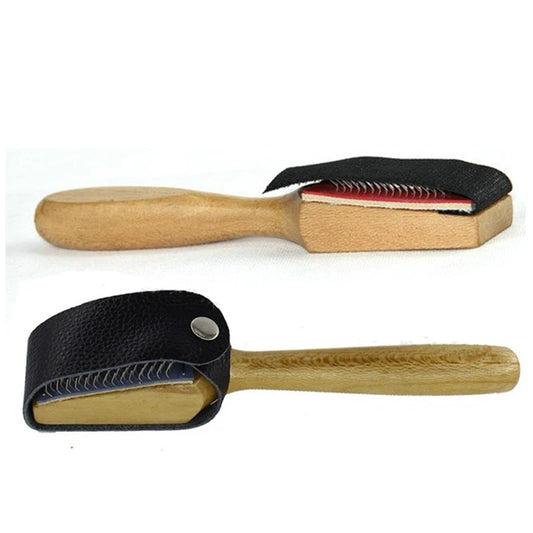 Shoe brush for suede sole