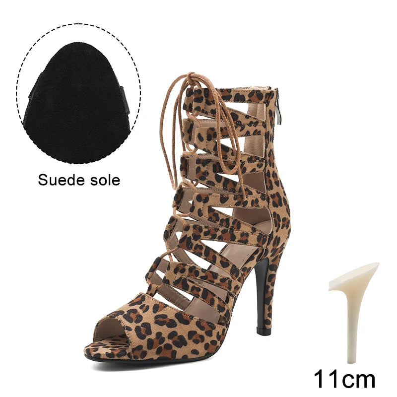 Hyopard - Stiletto Ankle Boots