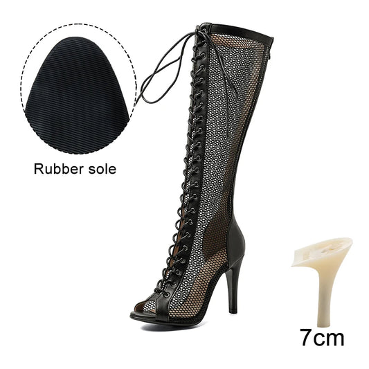 Hessence - Knee High Boots