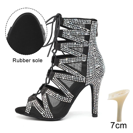 Hazelshine - Stiletto Ankle Boots