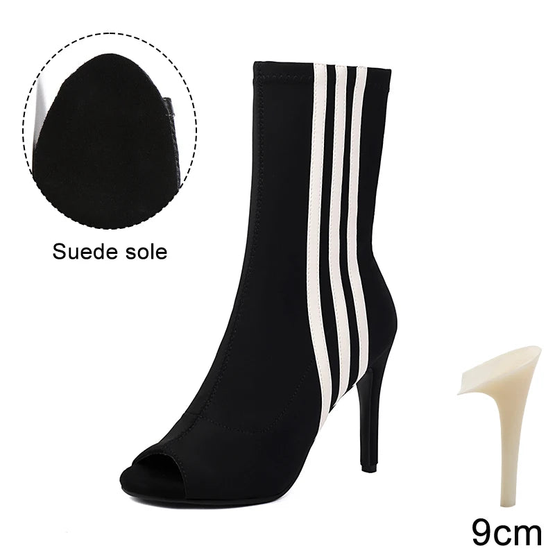 Hustle - Stiletto Ankle Boots