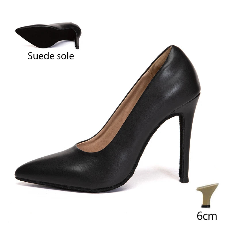 Harmony Black - Stiletto Pumps